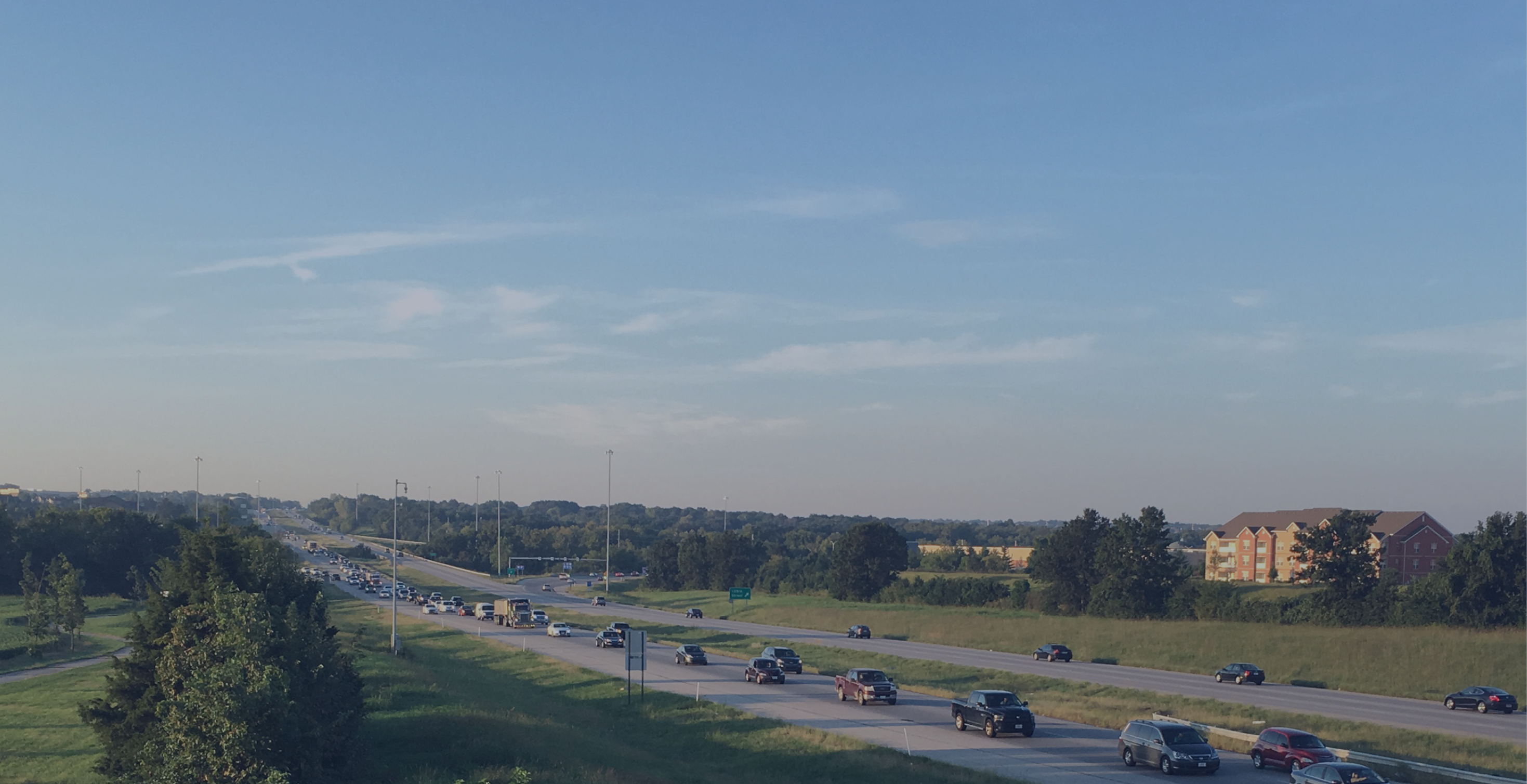 U.S. 69 highway traffic background image